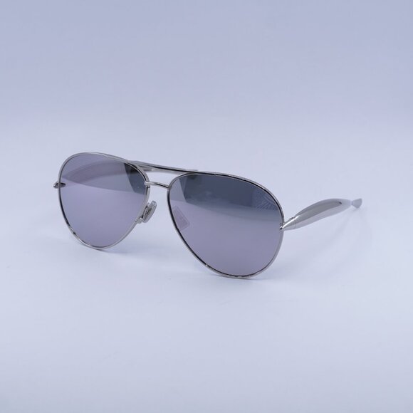 ?️ New Bottega Veneta BV1305S 003 Sunglasses - Silver Frame, Grey Lenses main image 10